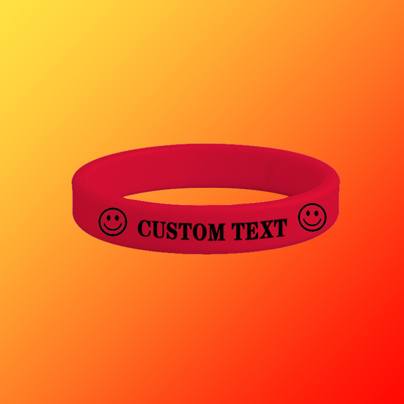 100pcs Custom Silicone Wristbands, Gift for Her